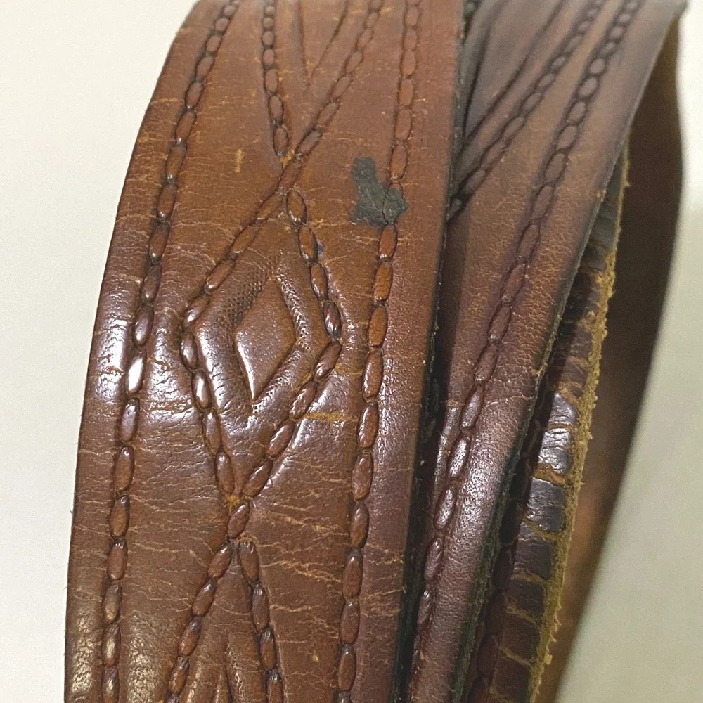 Mixed Lot 4 Mens Leather Belts Upcycling Repair Craft Supplies Household Utility
